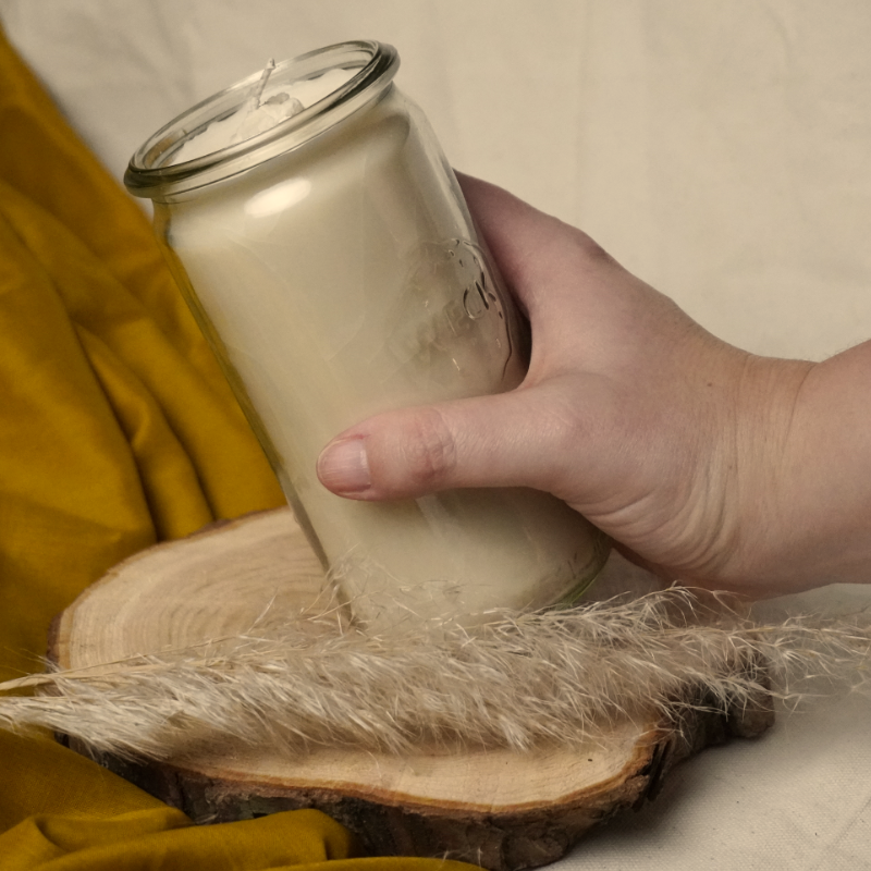 Duftfreie Ritualkerze - groß – Bild 2
