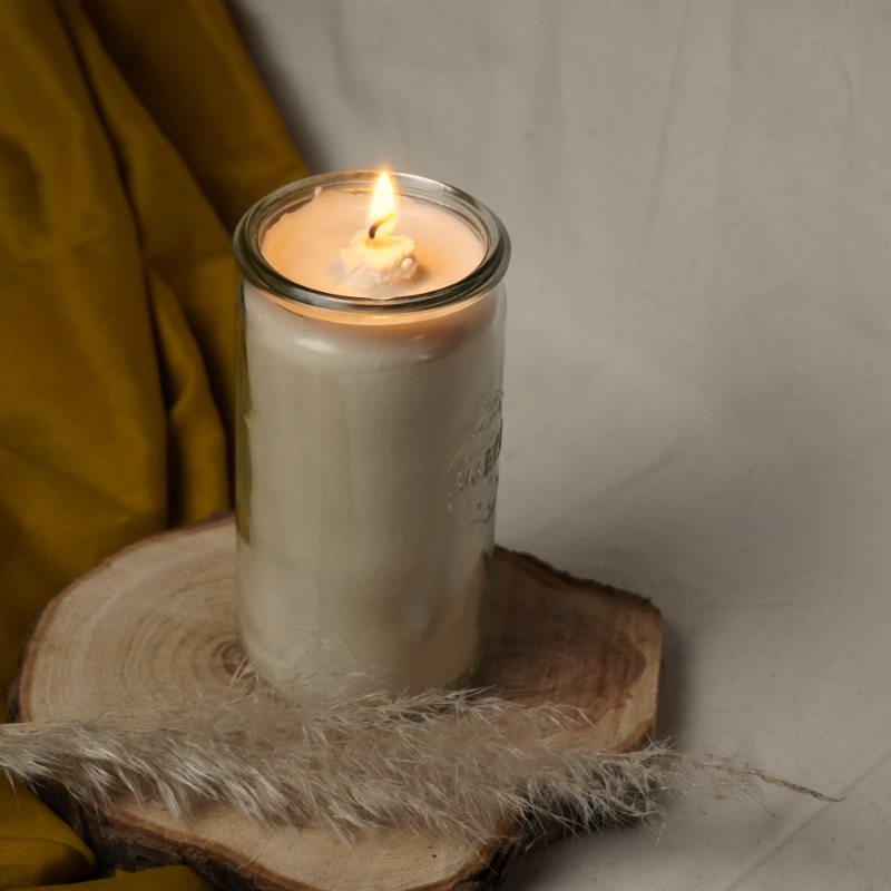 Duftfreie Ritualkerze - groß – Bild 3