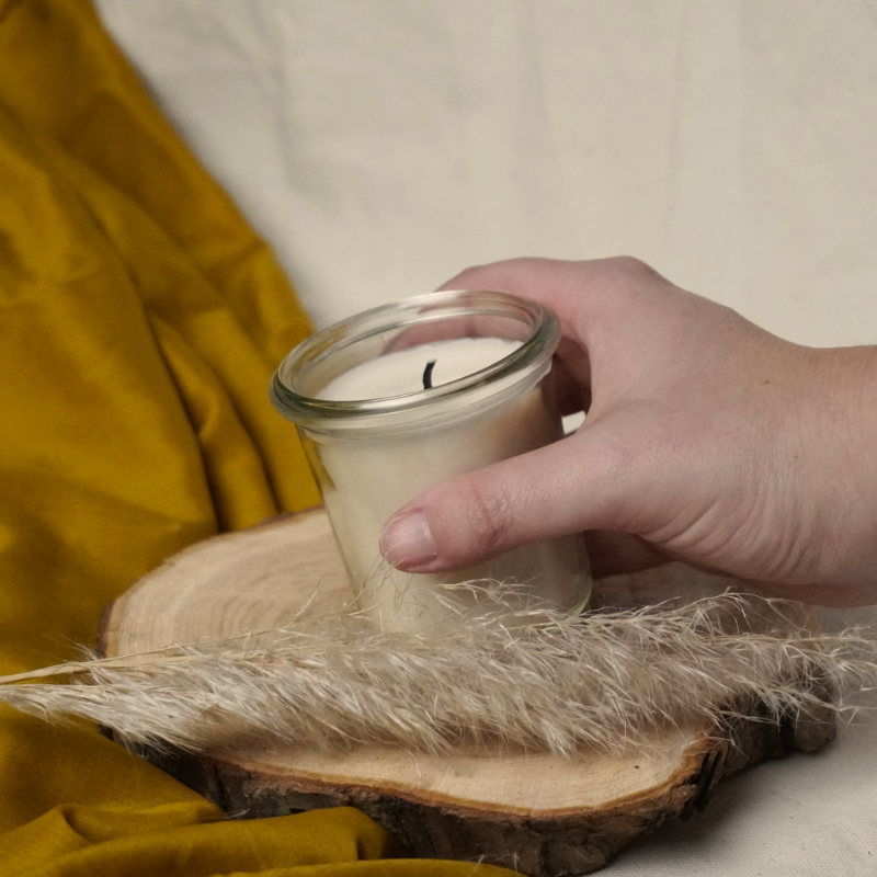 Duftfreie Ritualkerze - klein – Bild 2