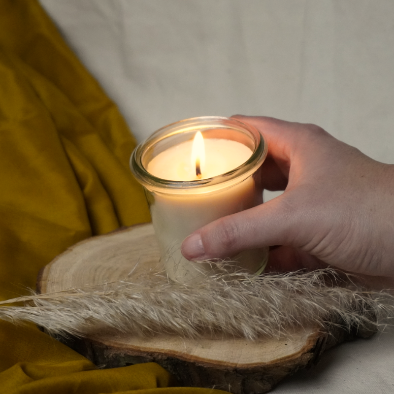 Duftfreie Ritualkerze - klein – Bild 4